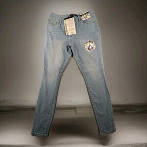 NWT D. Jeans Button Fly Recycled Vintage High Waist Butt Lifter Ankle Jeans 6